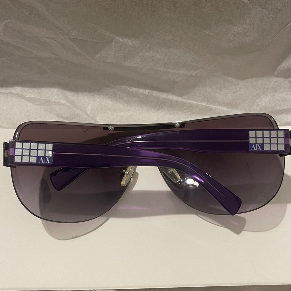 Armani Exchange Purple Sunglasses beautiful 🕶️